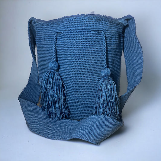 Mochila Mediana Azul "JUYAA"